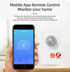 ZP06 Détecteur de mouvement PIR Zigbee pour le corps humain, alimenté par batterie, détecteur de mouvement infrarouge - Product Image 3