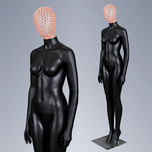 Repisa de Maniquí de plástico reforzado con fibra de vidrio para mujer, con cabeza de alambre de metal, 2020 - Product Image 2