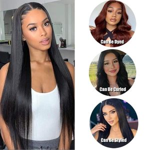 Extensions de Cheveux Humains 100% Naturels Lisses et Raides, Paquets de 30, 40 Pouces, Cheveux Bruts, 1, 3 ou 4 Paquets, Tissage Brésilien pour Femmes Noires - Product Image 5