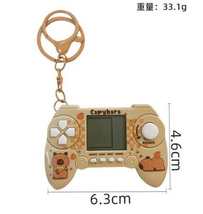 <span class=keywords><strong>Mini</strong></span> Gaming Console Handheld Keychain Bag Pendant Electronic Games Machine Fun Keychain Aniversário Presente para Crianças - Product Image 6