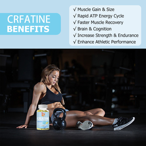 Wholesale Custom Creatine Gummies Creatine Monohydrate Supplement Accelerate <b>Post</b> Workout Repair Increase Energy Gummies - Product Image 2