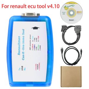 Outil de programmation Renaultman au meilleur prix, CAN K-Line <span class=keywords><strong>IMMO</strong></span> V4.10, adapté à la lecture/écriture EEPROM des ECU Renault CAN/K-Line OBD2 - Product Image 1