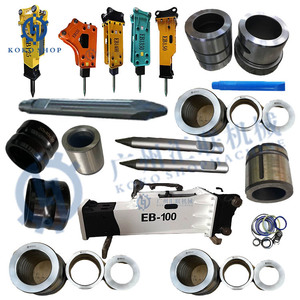 Peças do disjuntor da escavadeira 42 Crmo MB1200 3363088669 3363-0886-69 3363069353 3363-0693-53 Bucha interna Bush superior Bush do desgaste - Product Image 1