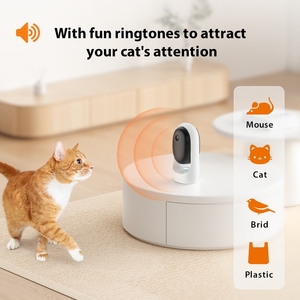 Sang Trọng Thân Thiện Với Môi Đầy Đủ HD 1080P Video Tương Tác Con Chó Đồ Chơi Robot Đồng Hành Ứng Dụng Điều Khiển Với Laser Cho Vật Nuôi - Product Image 4