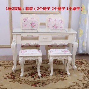 Top Selling <b>Nail</b> Salon Furniture <b>Nail</b> <b>Table</b> Manicure <b>Table</b> with Manicure Chair Manicure Station European Style - Product Image 2