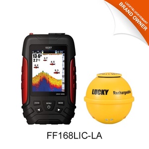 Sonda Ecográfica Lucky FL168LiC-LA para Estudios Batimétricos, Sondas de Profundidad para Embarcaciones, <span class=keywords><strong>Pantalla</strong></span> de Matriz de Puntos a Color de 2.8 Pulgadas - Product Image 1