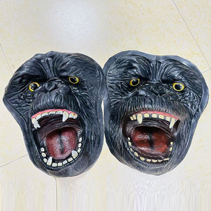 <span class=keywords><strong>Maschera</strong></span> Personalizzata di King Kong per Costume da Mascotte Gonfiabile, <span class=keywords><strong>Maschera</strong></span> di Animale Cartoonesco in Lattice Naturale per Adulti - Product Image 3