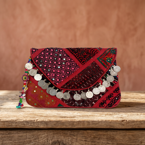 Sac Banjara en tissu Vintage, nouvelle marque de styliste, ethnique - Product Image 3
