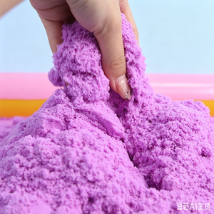 Selling Delicate and Soft Toy <strong>Sand</strong> and <strong>Colorful</strong> <strong>Sand</strong> for Indoor Playgrounds and Children's Entertainment. - Product Image 1