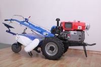 [BEST Tractor] Tracteur à pied de haute qualité 12HP Tracteur à main diesel à deux roues pour la culture des terres agricoles et des rizières