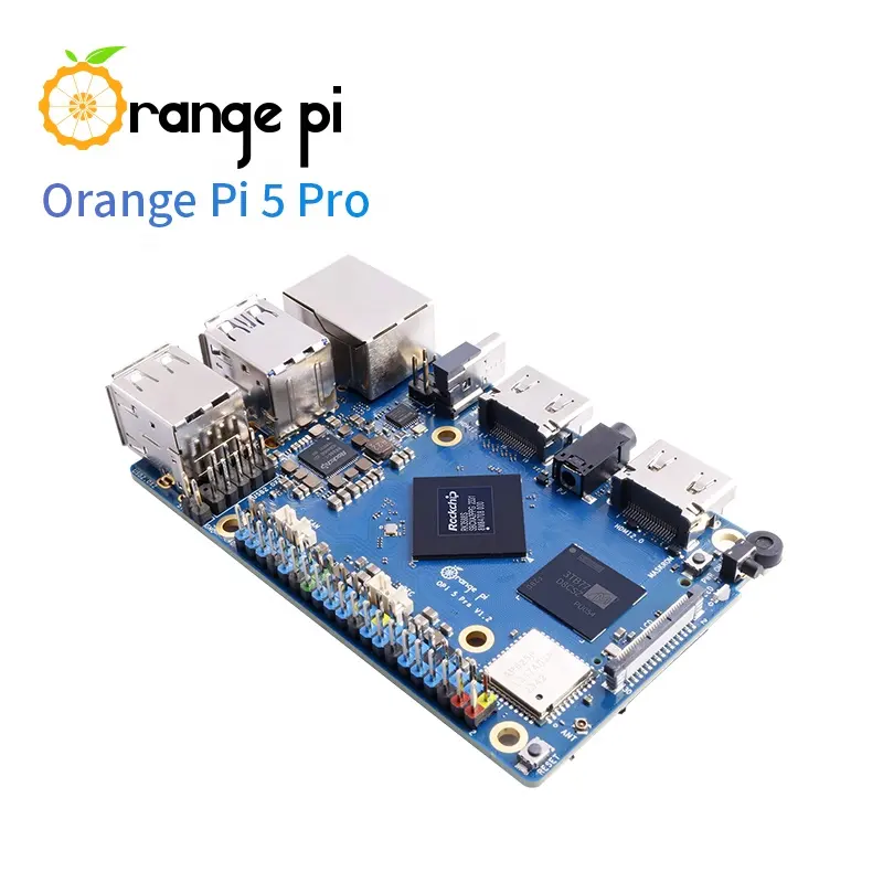 EParthub 오렌지 파이 5 프로 개발 보드 LPDDR5 록칩 RK3588S 8 코어 프로세서 지원 8K 모듈 오렌지 파이 5 프로