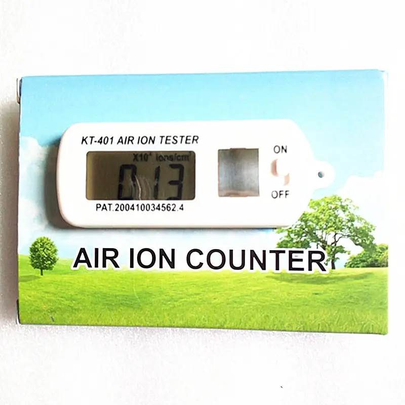 KT-401 AIR Aeroanion Tester íon medidor aeroanion detector Negativo oxigênio íons anion concentração detector Auto Air Purifier