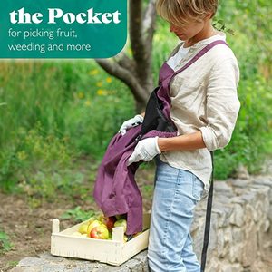 Tablier de jardinage en toile <span class=keywords><strong>pour</strong></span> hommes et femmes, toile utilitaire, pochette de libération de <span class=keywords><strong>kangourou</strong></span> profonde, tablier de jardinage avec poches <span class=keywords><strong>pour</strong></span> femmes et hommes - Product Image 5