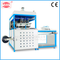 Ligne de production de machines d'emballage sous blister par thermoscellage à chaud pour plastiques PVC, PET, carton et papier, avec soudeuse HF RF