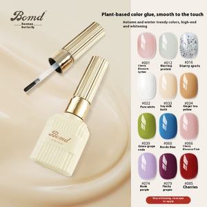 ขวดเจลทา<span class=keywords><strong>เล็บ</strong></span>สไตล์ฝรั่งเศส TPO Hema Free bomd 2025 sequin Caramel Milk White Black Phototherapy ยาวนานไม่เป็นพิษ - Product Image 5