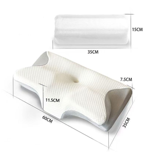 Bantal Leher Ergonomis Busa Memori Kupu-kupu Ultra-Nyaman Grosir, Penyangga Leher, Hipoalergenik, Tekstil Rumah Terlaris - Product Image 4