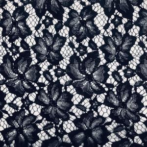 Kain Lace Berkualitas Tinggi Warna Putih Biru Langit Daun Maple Dubai Dengan Renda Berumbai Afrika Nigeria - Product Image 4