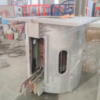 Wanle 2T 1500KW Four à Induction Numérique 1600kVA Transformateur Coquille Aluminium Fusion Acier Fer Cuivre Déchets High Key
