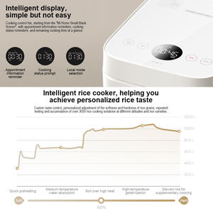 Original pour <span class=keywords><strong>Xiaomi</strong></span> Mijia Intelligent Micro Pressure IH Rice Cooker 4L Smart Display App Control NFC IH Surround Fire Heating - Product Image 5