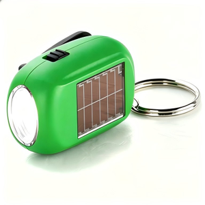 Lampe solaire Alecter, lampe torche à énergie solaire avec panneau solaire intégré et anneau métallique pour une utilisation en extérieur - Product Image 4