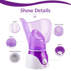 Vaporizador Facial Iónico Inteligente <span class=keywords><strong>para</strong></span> <span class=keywords><strong>el</strong></span> Cuidado Personal, Sauna de Belleza con Calentamiento PTC, Vaporizador Facial con Ozono <span class=keywords><strong>para</strong></span> Uso Doméstico - Product Image 3