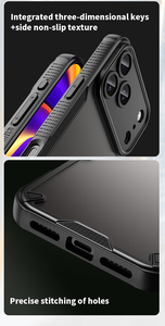 สำหรับ <span class=keywords><strong>iPhone</strong></span> 17 Pro เคส <span class=keywords><strong>iPhone</strong></span> 17 Pro, ฝาครอบ PC ขอบทนทานเคลือบกันกระแทกเคสโทรศัพท์สำหรับ <span class=keywords><strong>iPhone</strong></span> 17 AIR PRO MAX funda - Product Image 5