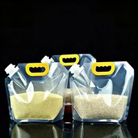 Sacs de conservation multi-céréales, sacs portionneurs de qualité alimentaire, sacs de conservation du riz frais pour la maison, sacs à bec verseur pour bière