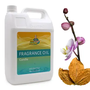 Fragrância de marca original de longa duração para velas e óleos de tabaco, fragrância concentrada de óleo de orquídea