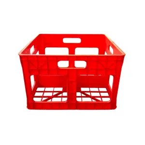 Best seller in American market durable plastic poultry chicken transport crate with hinged door