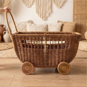 Seegras-Korb-Set: Picknickkörbe, Weidenkörbe, Abalone-Körbe, geflochtene Pflanzgefäße, XXL-Hundekörbe aus Seil in verschiedenen Farben - Product Image 2
