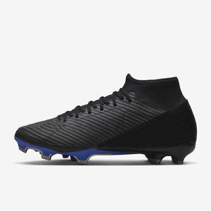 High <b>Ankle</b> Lace Up Football <b>Boots</b> Red Orange Graphic Pattern Upper Firm Stud Outdoor Soccer Shoes - Product Image 2