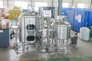 Système de brasserie Tonsen <span class=keywords><strong>300L</strong></span> à trois cuves en deux réservoirs, équipement de brasserie artisanale, équipement de brassage de bière - Product Image 5