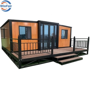 WinFair Marocco Casa Modulare a Basso Costo con 2 Camere da Letto, Casa Prefabbricata in Container con Terrazza, Casa Modulare Prodotta in Cina - Product Image 2