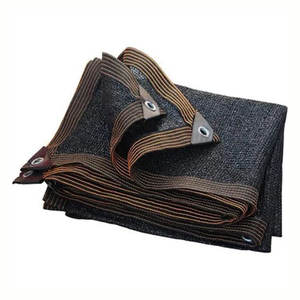 Filets d'ombrage solaires durables et écologiques, tissu en filet vert foncé 180 g/m², ombrage agricole vert pour utilisation en serre - Product Image 1