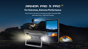 Tablette robuste Ulefone Armor Pad 5 Pro 11'' FHD Android 15 Vision nocturne 24200mAh Chargeur rapide 120W 12+512GB 5G NFC - Product Image 4