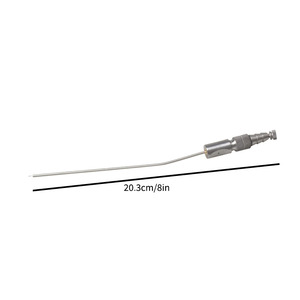 Tubos de Succión de Saliva de Acero Inoxidable de Alta Resistencia, Instrumentos Quirúrgicos Dentales Transfronterizos, Cabezales de Succión Metálicos para Implantes - Product Image 4