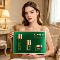 Ensemble de soins de la peau Unisn, haute hydratation, coffret cadeau de trois produits pour hydrater, nourrir et apaiser la peau