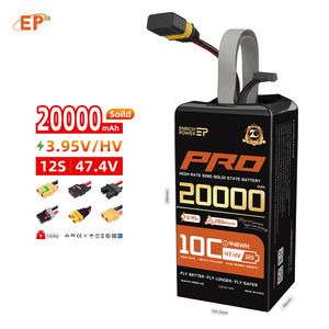 Bán buôn EP trạng thái rắn trùng hợp cho cánh cố định vtol Lithium Polymer UAV Pin 280 Wh/kg Drone Lipo BATTERIE với TRX - Product Image 3