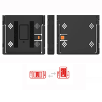NS-066 Poignée de maintien pour mode portrait, accessoire portable pour Nintendo Switch, mode vertical, orientation de l'écran, support pour manettes Joy-Con OLED