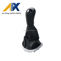<strong>Best</strong> <strong>Sellers</strong> 5 Speed MT <strong>Gear</strong> Shift Knob with Dustproof Leather Gaitor Boot Silver Frame Car <strong>Gear</strong> <strong>Shifter</strong> Lever Handle Stick