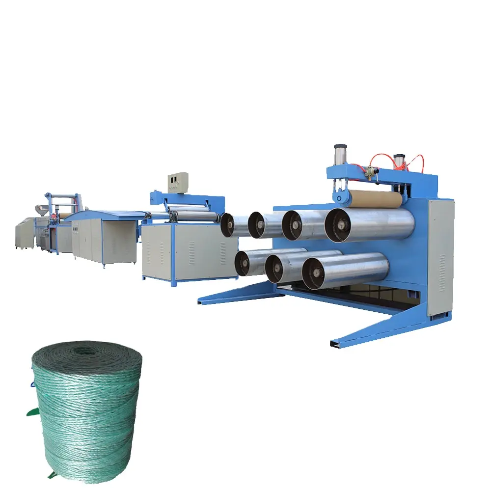 Machine d'extrusion de fil de raphia pp, haute qualité, pour matricielle, extrudeuse de filament plastique