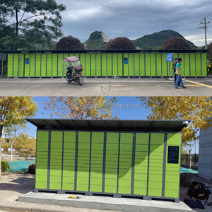 24/7 cảm ứng miễn phí QR mã Gói giao hàng <span class=keywords><strong>Locker</strong></span> thông minh bưu kiện giao hàng <span class=keywords><strong>Locker</strong></span> cho trường Đại học cư trú cộng đồng nhà căn hộ - Product Image 2