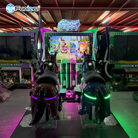 Équipement de terrain de jeu intérieur pour enfants, thème Shadow Knight, machine d'arcade à monnayeur, construction en acier, version anglaise