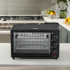 Horno Microondas Multifunción de 22L con Asador, para Cocina en Interiores y Exteriores, Control Mecánico, Ideal para Hogares y Hoteles - Product Image 6