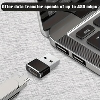 Logo personnalisé Mini taille différentes couleurs charge et transfert de données Smartphone adaptateur connecté Usb Otg