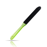 Râpe à pieds en émeri grossier hautement recommandée, double face, professionnelle, portable, avec logo personnalisé, manche en plastique, exfoliant pour les peaux mortes des pieds