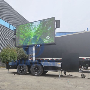 Di động màn hình <span class=keywords><strong>LED</strong></span> <span class=keywords><strong>Trailer</strong></span> với thủy lực nâng cấp hệ thống quay hai mặt P5 <span class=keywords><strong>LED</strong></span> hiển thị biển quảng cáo <span class=keywords><strong>Trailer</strong></span> - Product Image 4