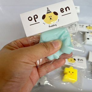CHENXI Nuevo Diseño Llaveros Colgantes de Rompecabezas Juguetes de Descompresión Pinch Taba Juguetes Sensoriales Lindos para Apretar - Product Image 1