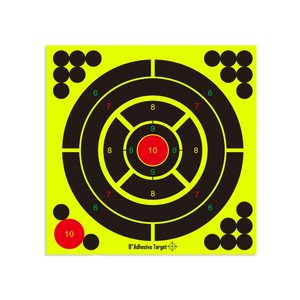 8-inch chụp mục tiêu nhãn huỳnh quang chụp giật gân mũi tên mục tiêu giấy cung và mũi tên nhắm mục tiêu giấy - Product Image 4