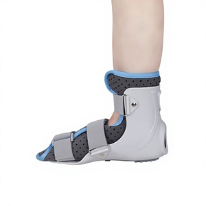 KS Adjustable <b>Ankle</b> Brace With Multiple Straps For Foot <b>Support</b> And Joint Fixation Adult Unisex Blue - Product Image 1